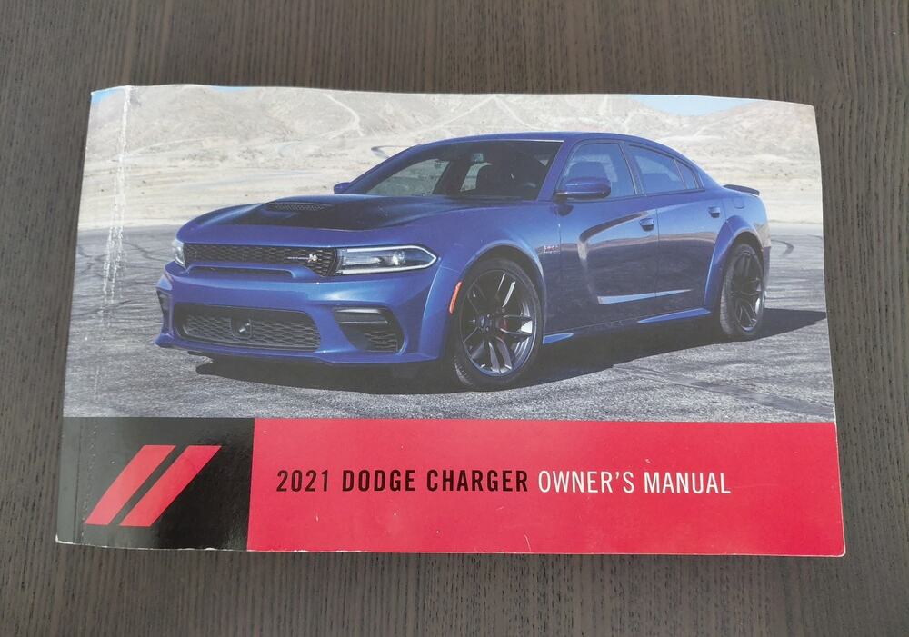 2021 Dodge Charger Owners Manual OEM